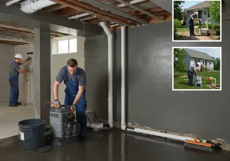 Basement Waterproofing and Flood Prevention process in Havelock, NC